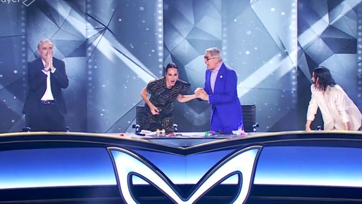 Juan y Medio, Ana Milán, Boris Izaguirre y Ruth Lorenzo en 'Mask Singer 5'