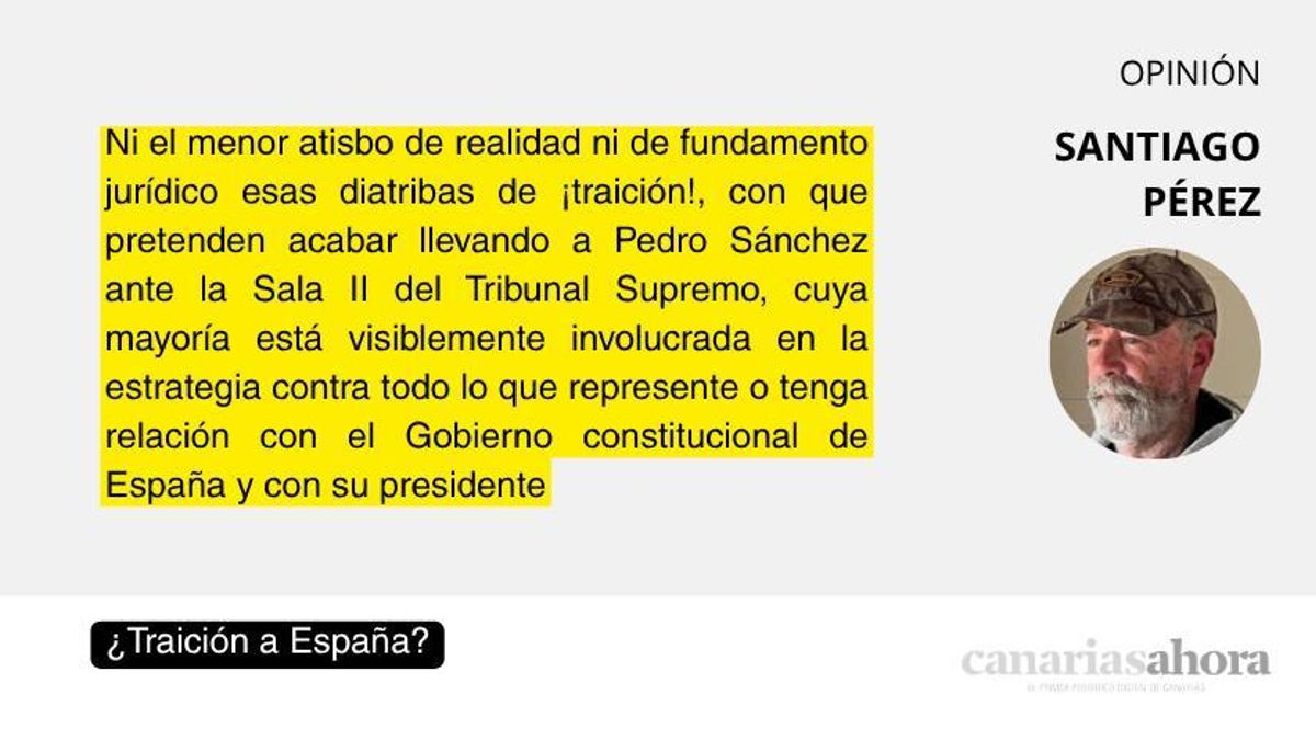 ¿Traición a España?