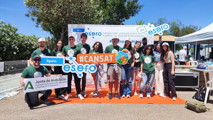 El satélite de los alumnos de un instituto de Cádiz orbita en la final nacional del concurso de la Agencia Espacial Europea
