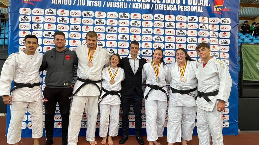 Cuatro medallas para Canarias en el Campeonato de España Júnior de judo