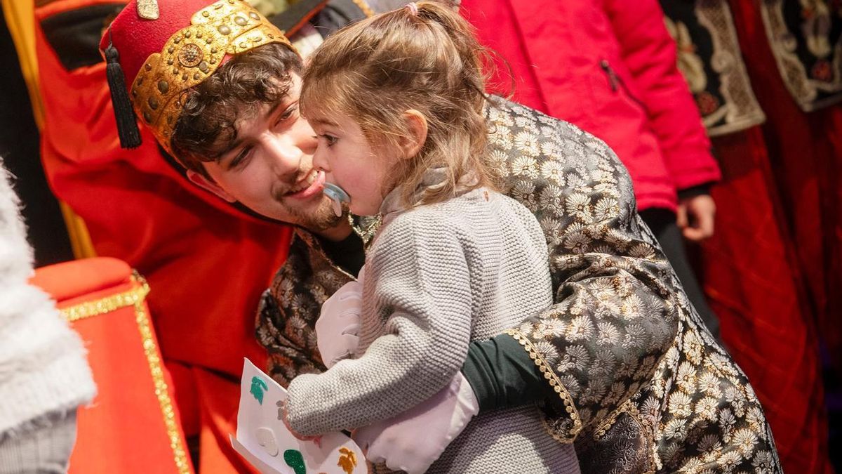 El paso de los Reyes Magos por Euskadi, en imágenes