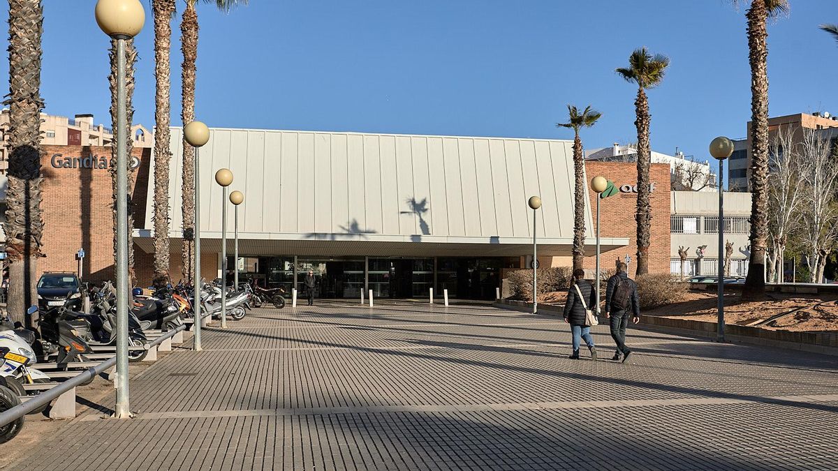 Estación del tren de Gandia.