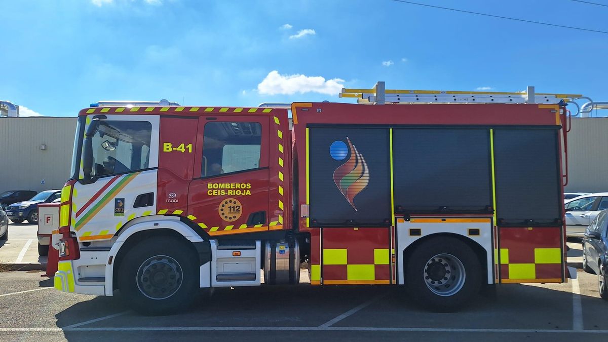 Nuevo camión auto bomba para el Parque de Bomberos de Calahorra