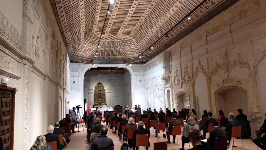 Acto de entrega de distinciones en la Universidad de Alcalá