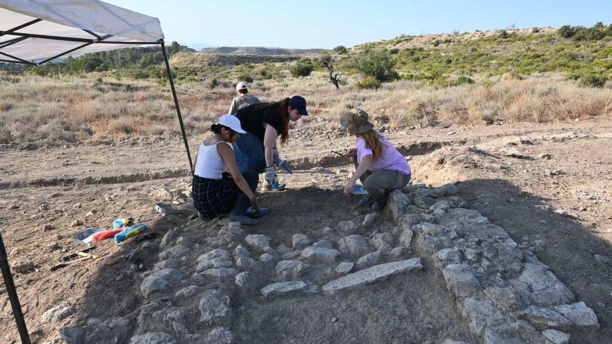 Trabajos arqueológicos en Los Villaricos