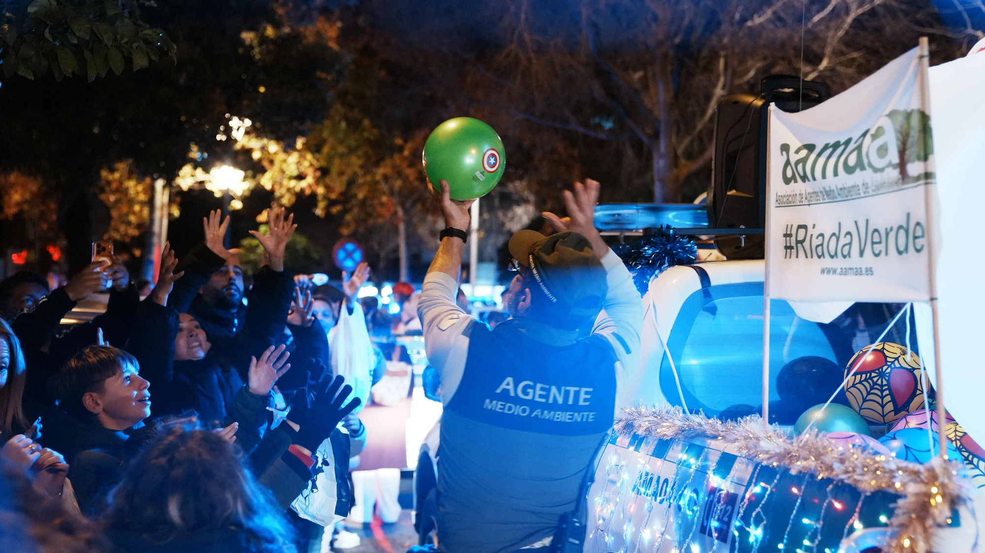 Las imágenes de la Cabalgata de los Reyes Magos de Ciudad Jardín
