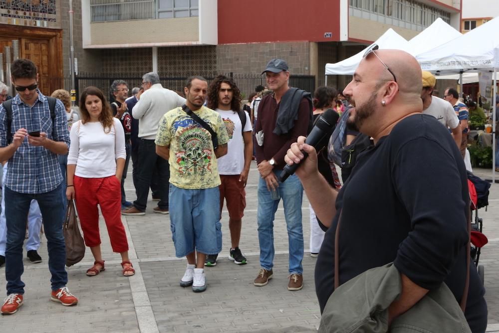 Arte y participación en la Plaza del Pilar. (Alejandro Ramos).