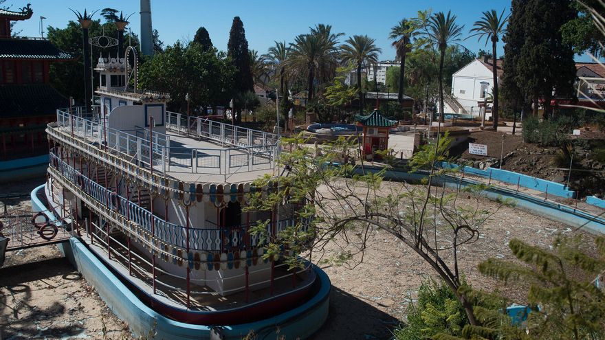 Una de las atracciones del parque. FOTO: JESÚS MÉRIDA.