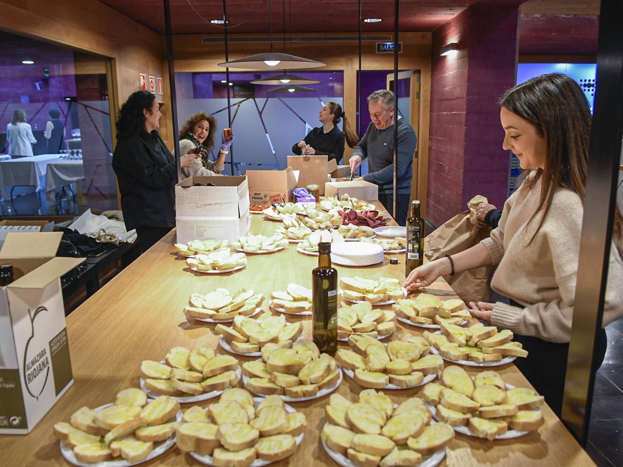 La gastronomía de la celebración de los Premios de Rioja2 también fue Kilómetro Cero