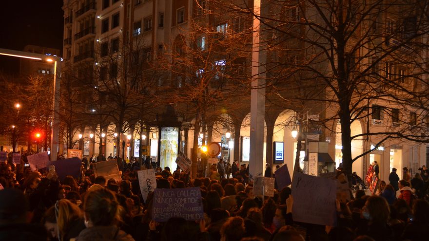 Manifestación del 8M en Zaragoza