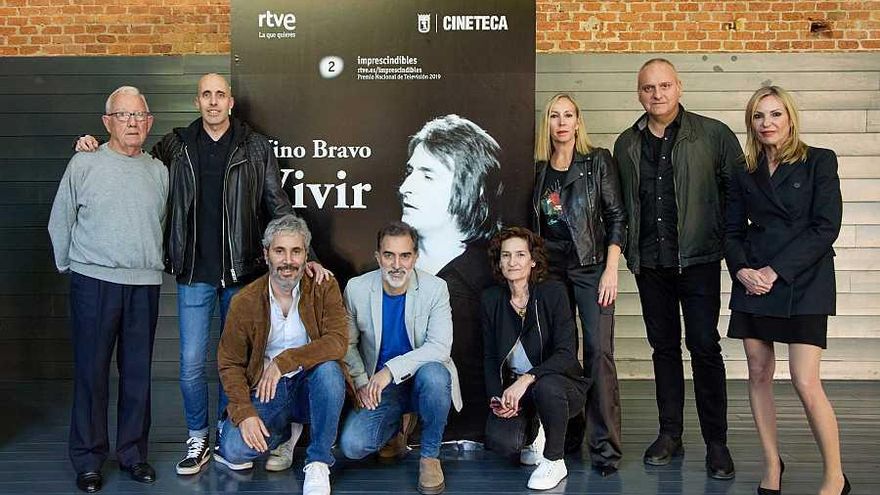 Foto de la presentación del documental