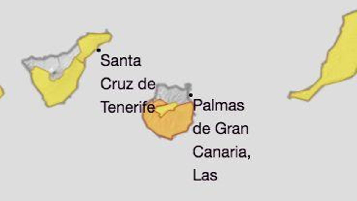 Aviso naranja por altas temperaturas en Gran Canaria