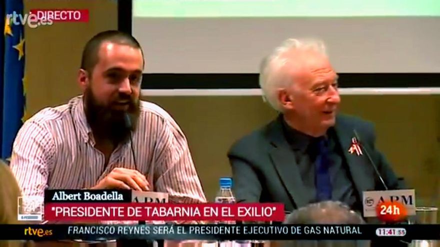 El Canal 24 horas retransmite la rueda de prensa de Boadella