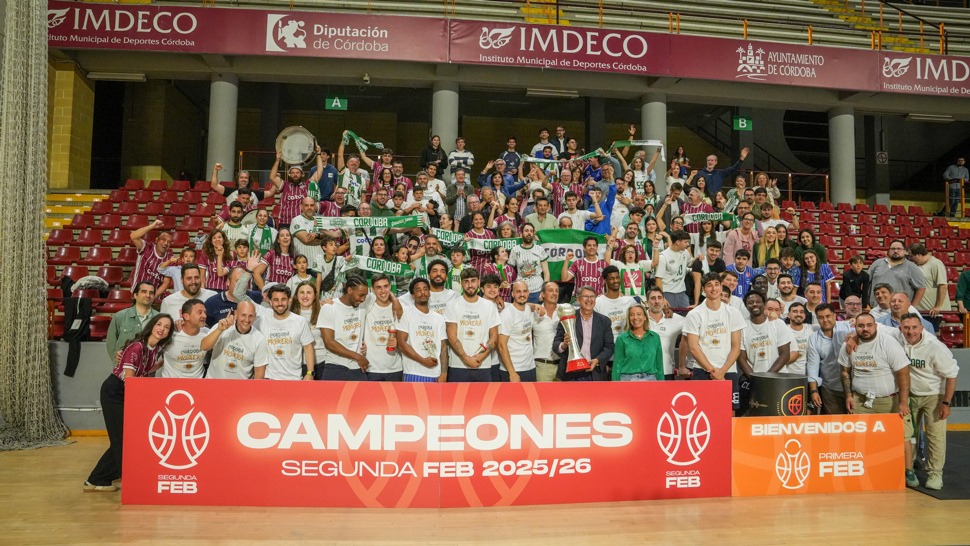 El Coto Córdoba celebra el ascenso a 1ª FEB