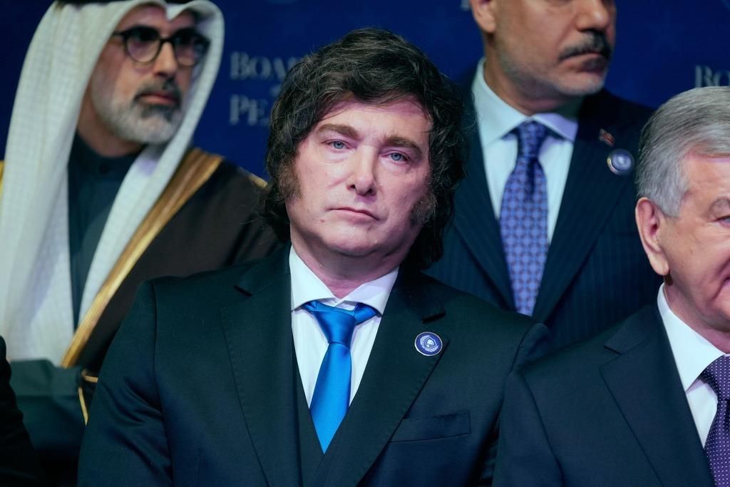 El presidente argentino, Javier Milei, es blanco de críticas por la reducción de la importancia de la cartera ambiental. Foto: AP Photo/Mark Schiefelbein