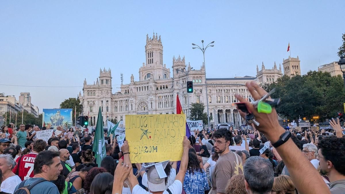 Manifestación por la vivienda en Cibeles el 26 de septiembre de 2026