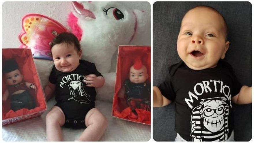 Gala, hija de Leti Julián (izquierda), y Jon, hijo de Luis García Ruiz y Vanessa Silván.