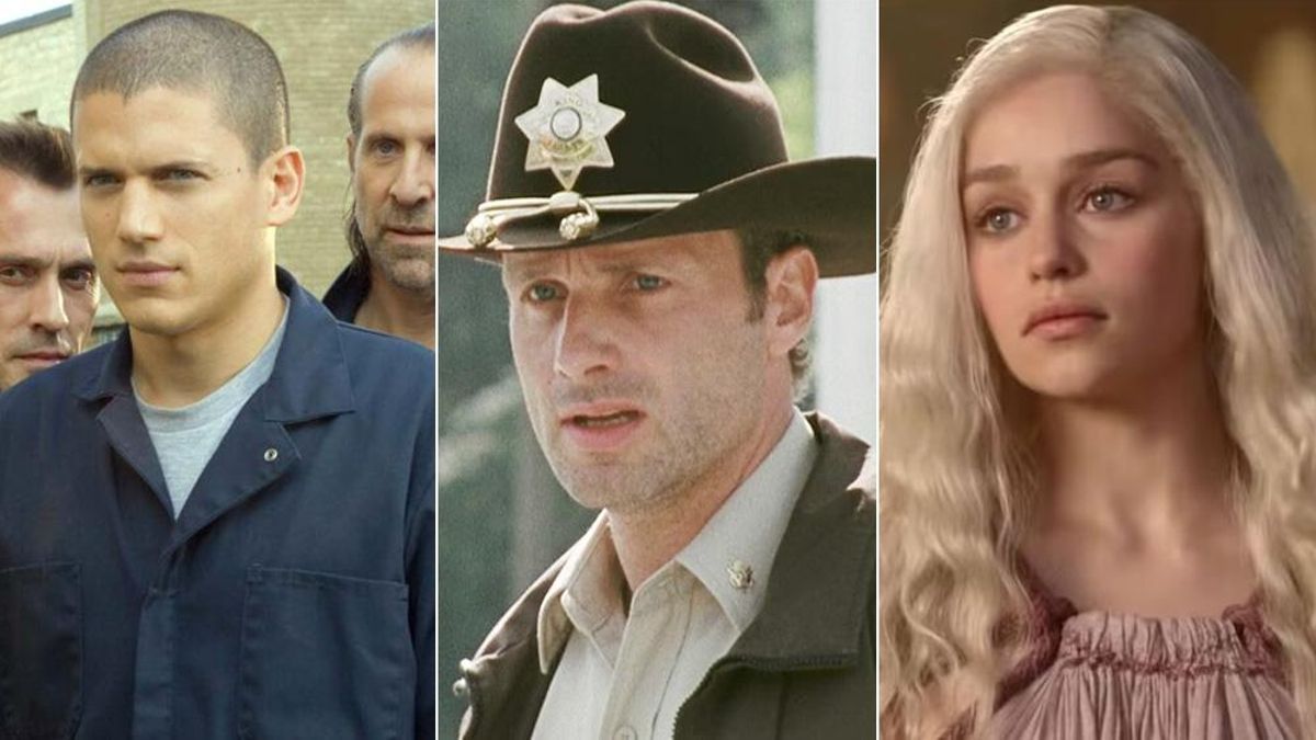 Imágenes de 'Prison Break', 'The Walking Dead' y 'Juego de tronos'