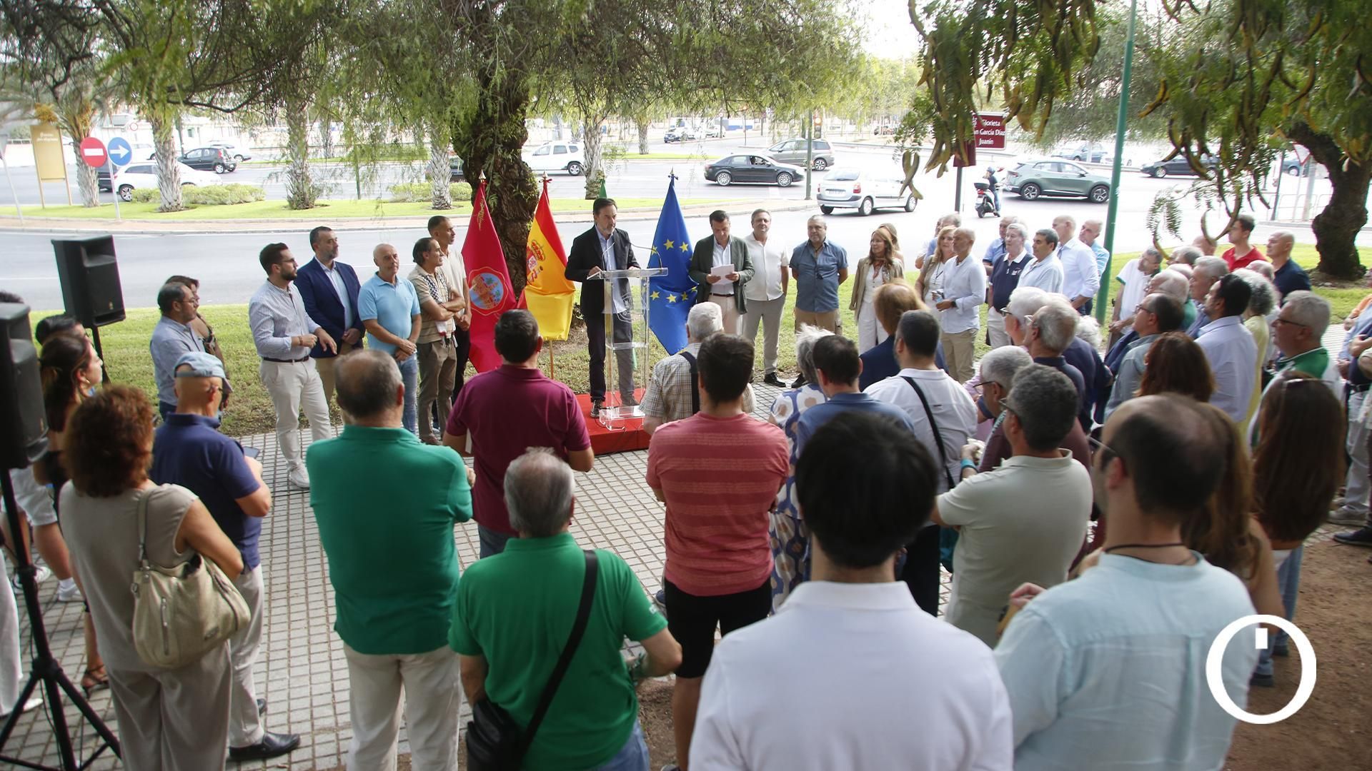 El eterno '8' del Córdoba CF ya tiene su espacio junto a El Arcángel