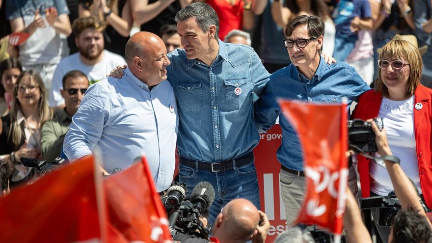 Sánchez reclama una victoria amplia de Illa en Catalunya para garantizar "el avance y no la parálisis"