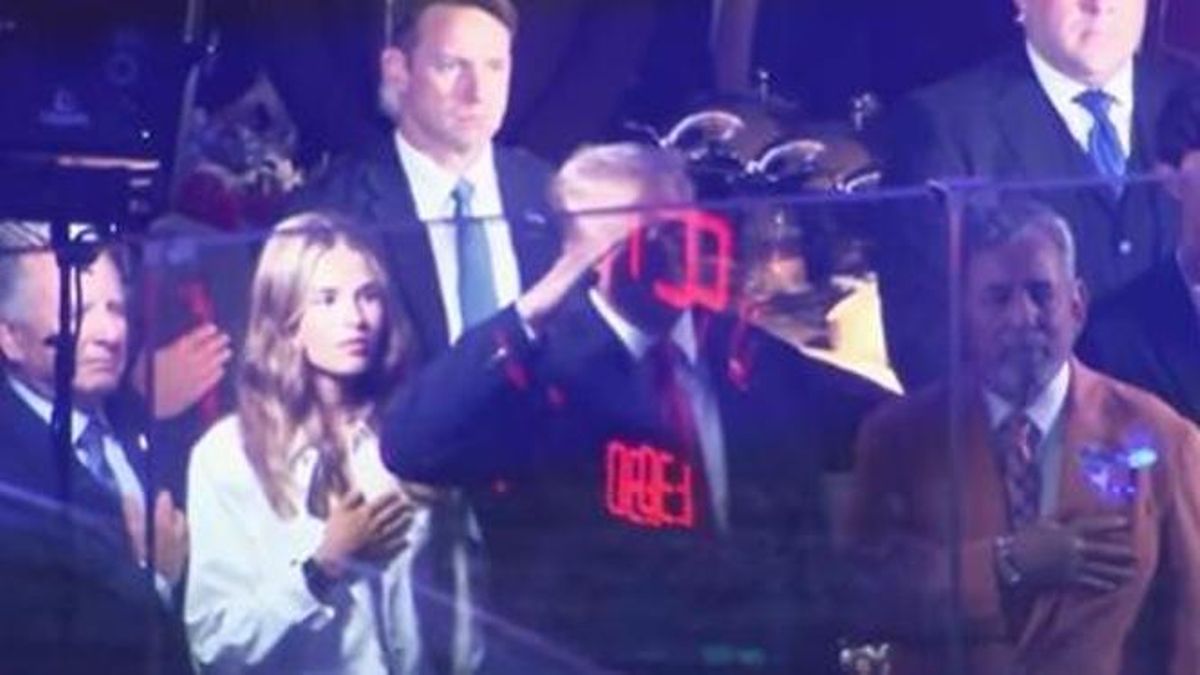Trump recibe un sonoro abucheo en su visita a las finales de la NBA