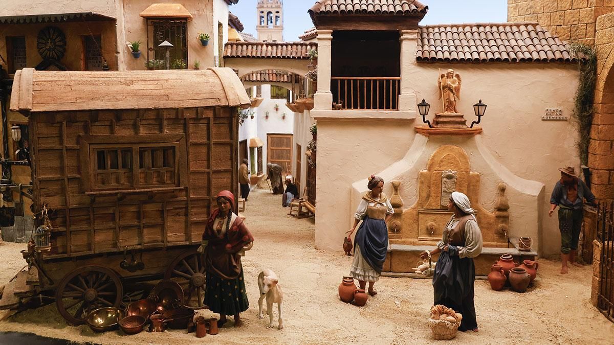 Inauguración del Belén de la Fundación Cajasol en Córdoba