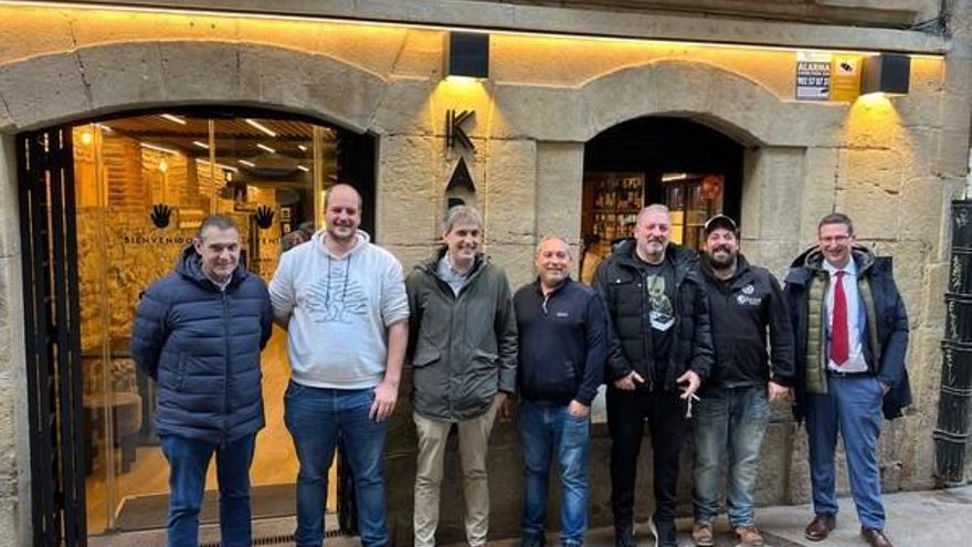 Los hosteleros de la Laurel renuevan su Junta Directiva