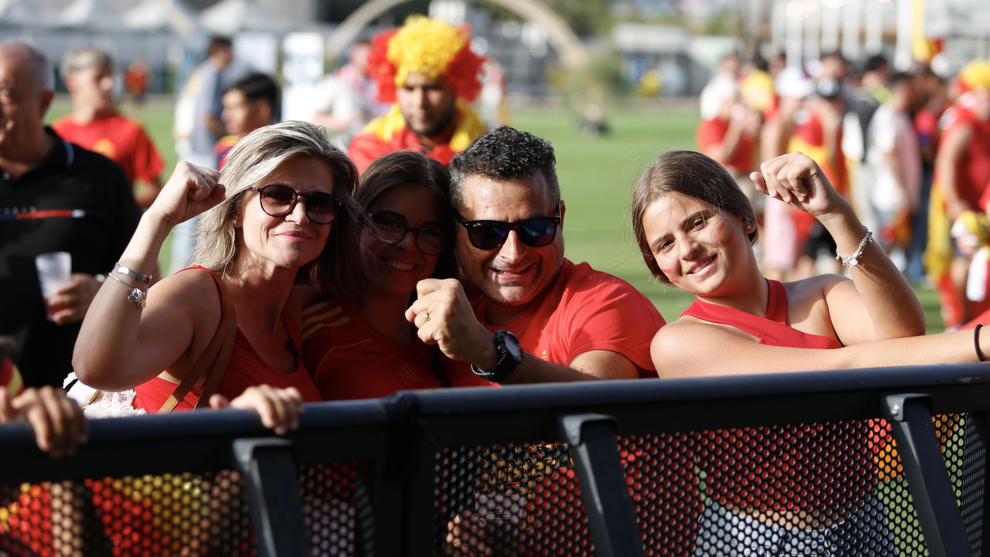 Afición de la selección española en el Córdoba Live