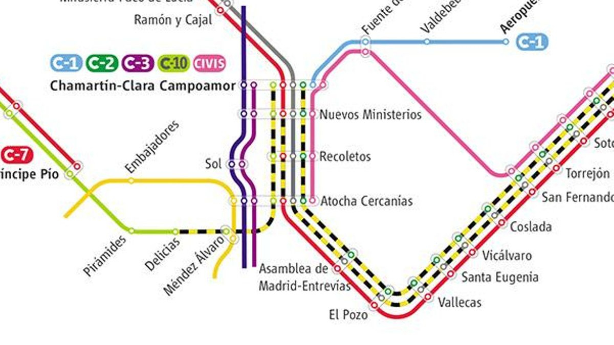 Cortes nocturnos en Cercanías Madrid y clausurada la parada de Cercedilla hasta septiembre