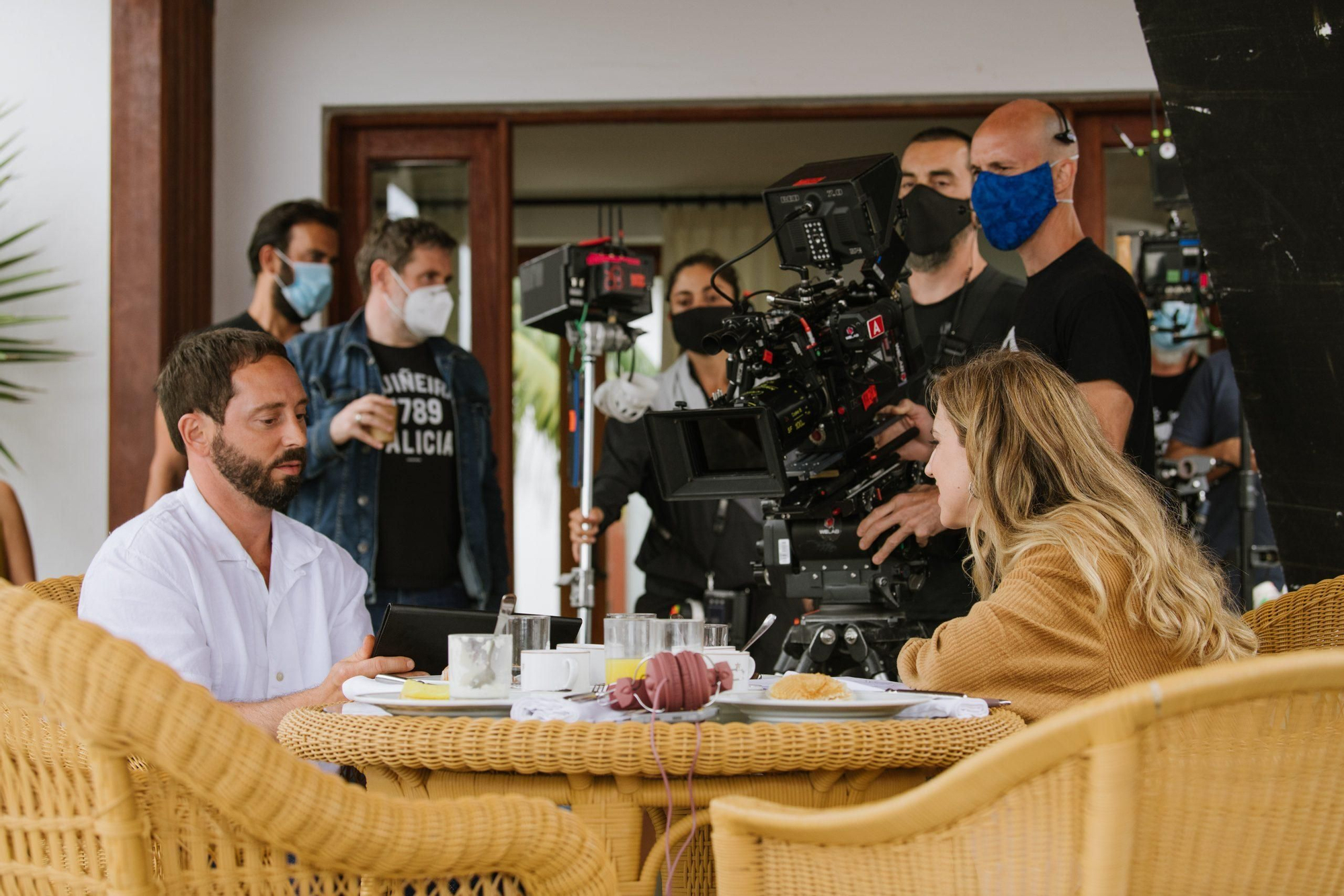 La segunda temporada de 'Hierro' comparte las primeras imágenes de su vuelta al rodaje