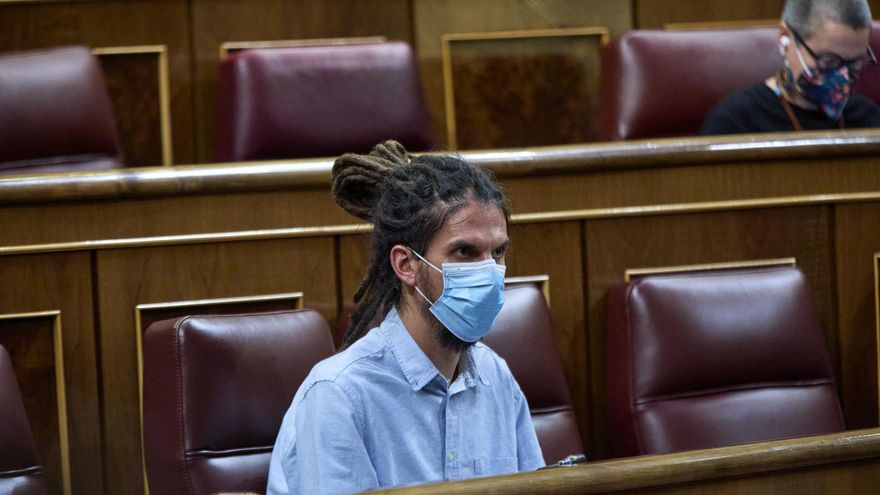 La votación de la reforma laboral reabre el debate en Unidas Podemos sobre el escaño de Alberto Rodríguez