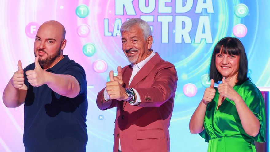 Telecinco presenta 'Rueda la letra' y desvela sus pruebas con "espíritu" de 'Pasapalabra': "Las comparaciones siempre van a estar ahí"