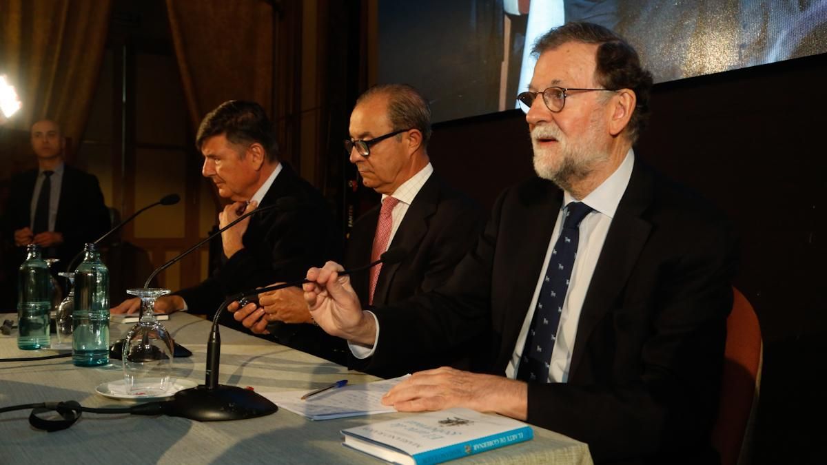 Mariano Rajoy presenta su libro con la editorial Almuzara