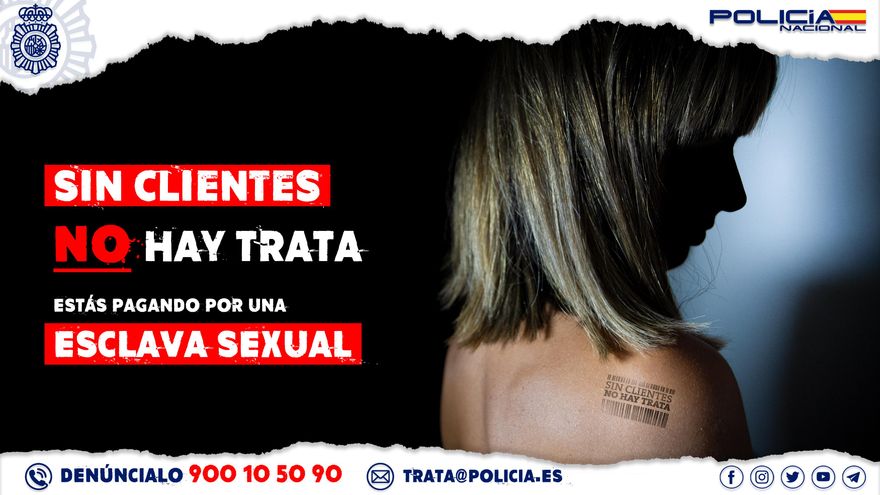 Campaña de la Policía Nacional contra la trata y la explotación sexual