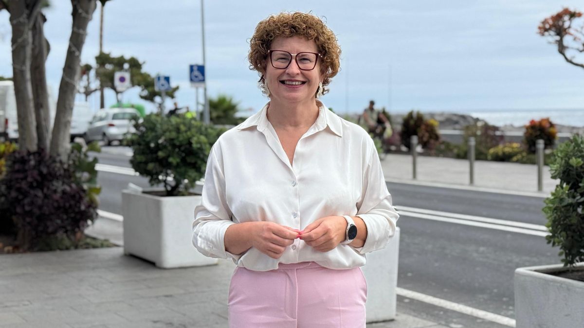 Nieves Hernández,  portavoz del Grupo Popular en el Cabildo de La Palma.