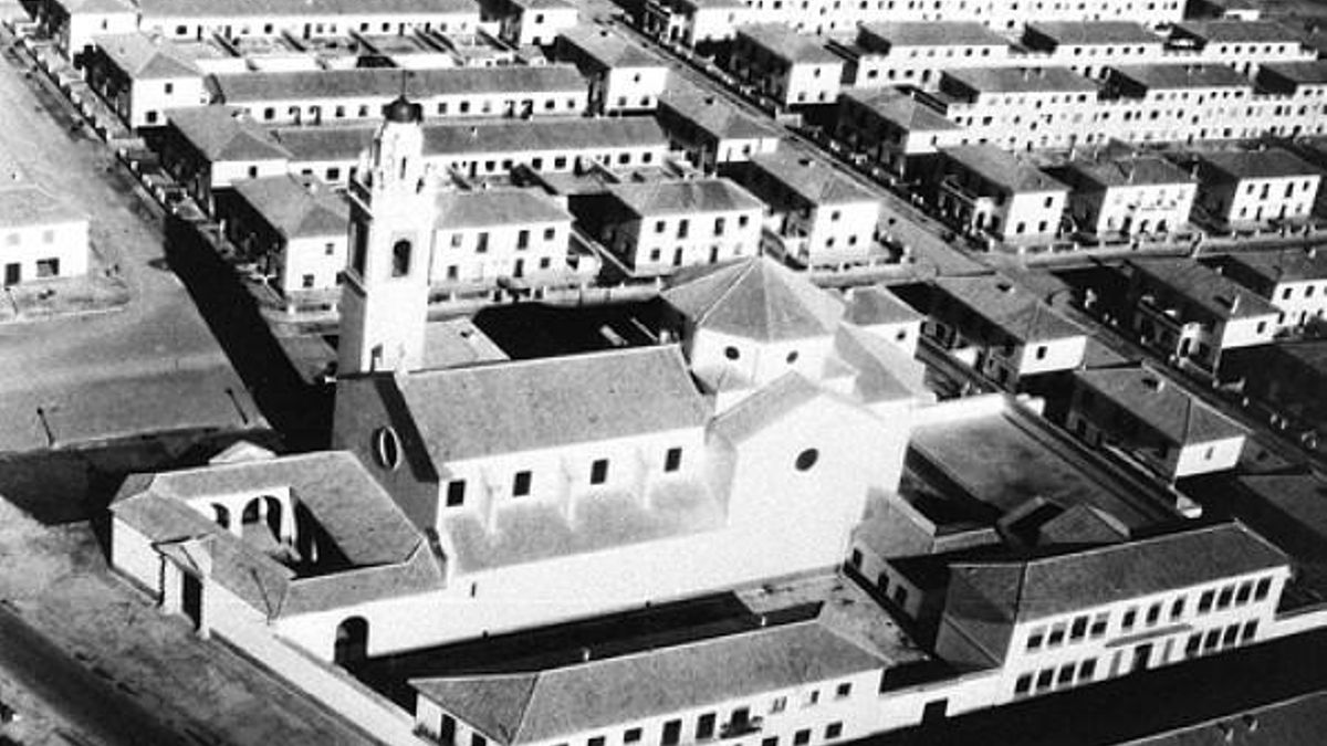 Imagen aérea del barrio de Fátima
