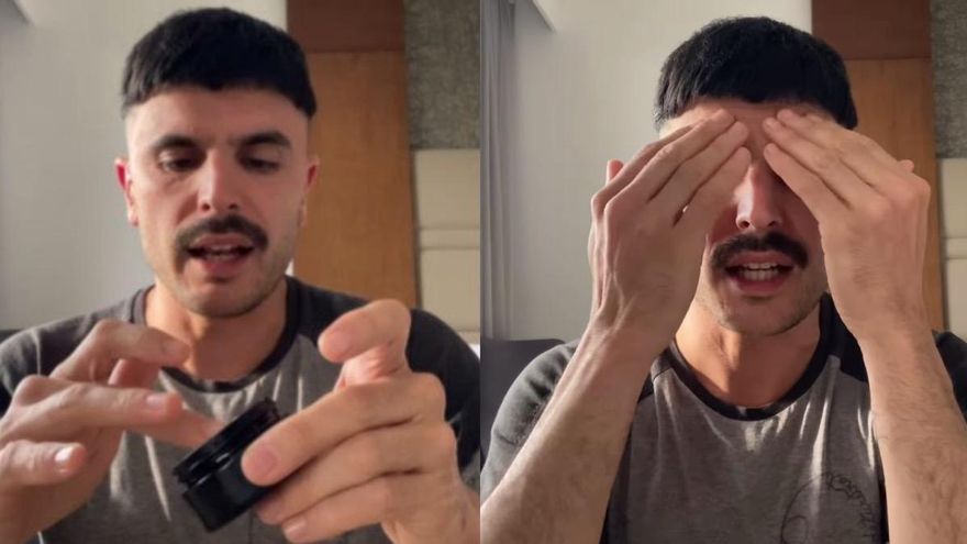 El 'skincare' antifascista de Rodrigo Cuevas contra Milei: "Mañana va a venir una mala persona a España, el fascista mayor"