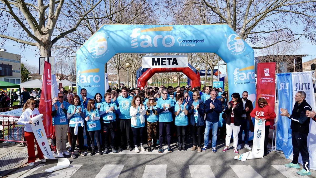 Evento ‘Corre por la Vida’ organizado por la UR, FARO y UNIR para la investigación del cáncer infantil