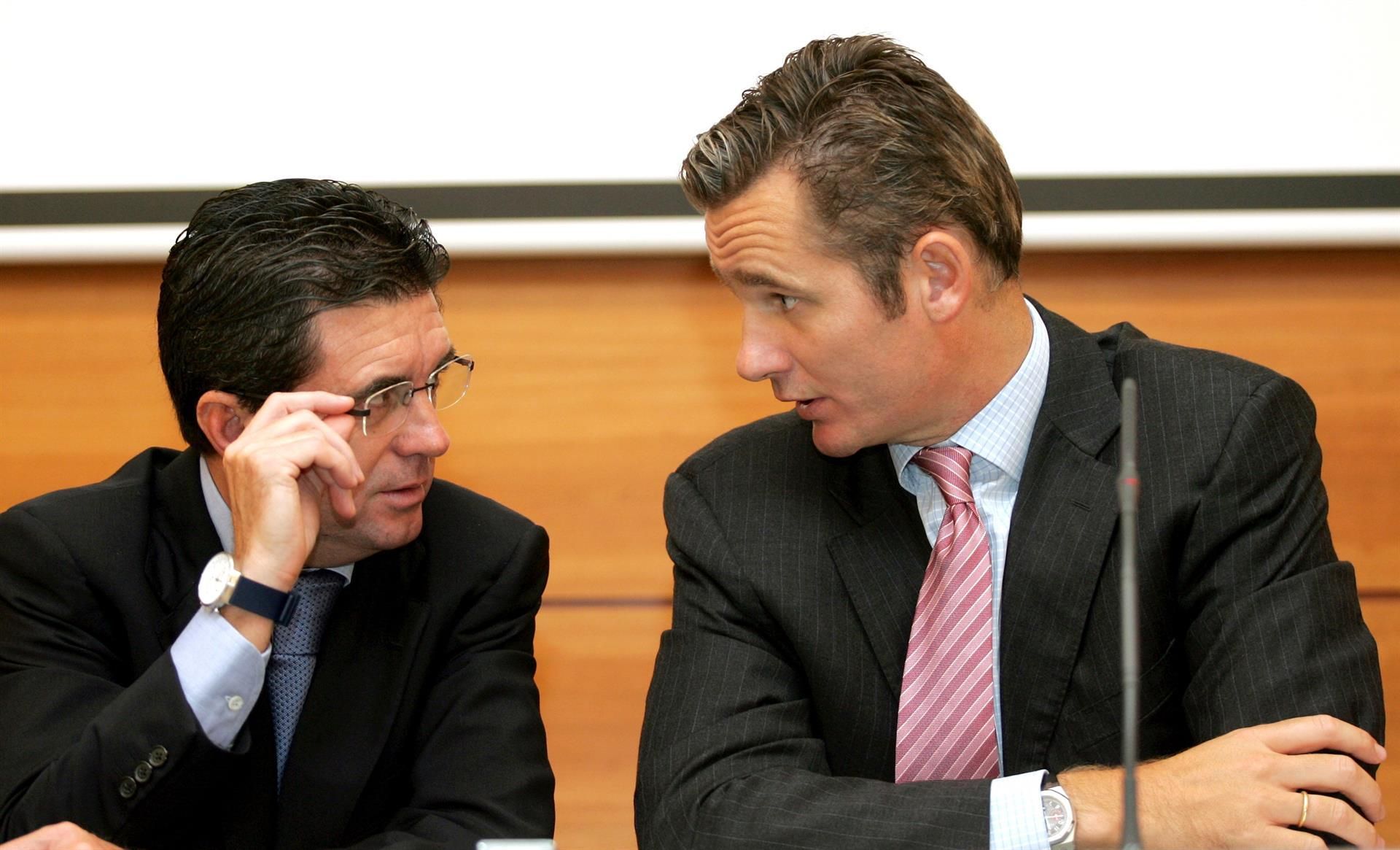 Jaume Matas e Iñaki Urdangarin