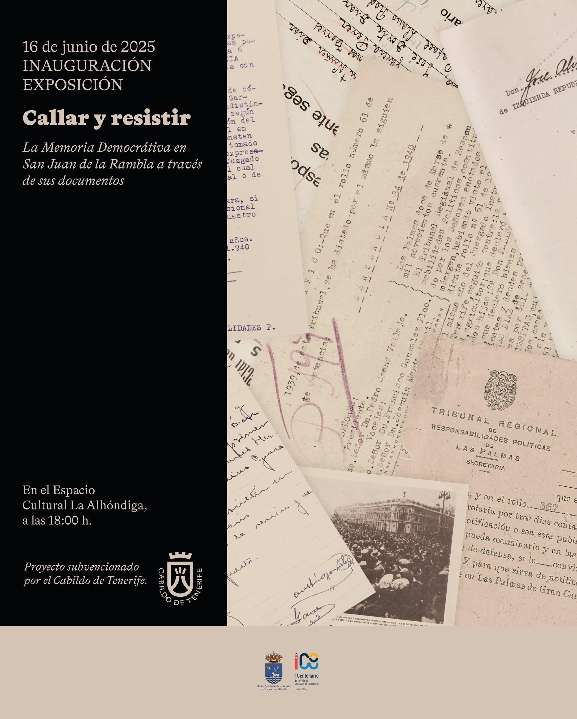 Cartel de la exposición.