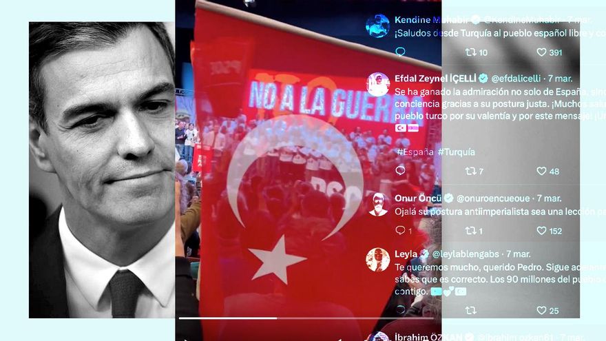 Por qué el "no a la guerra" de España y la oposición a Trump han desatado una ola de furor en Turquía