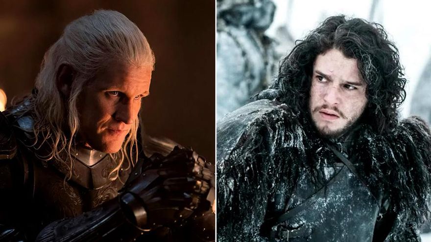 Matt Smith se viene arriba contra Jon Snow por una "pelea" entre 'Juego de Tronos' y 'La Casa del Dragón'