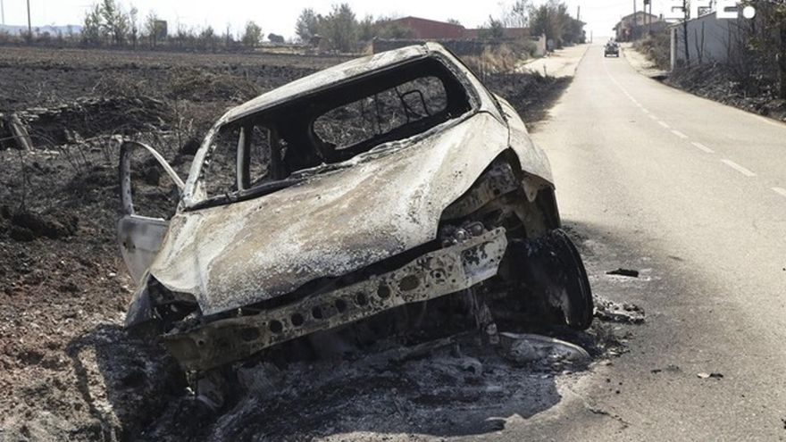 El incendio de Molezuelas (Zamora) puede afectar a 31.500 hectáreas, según la Junta
