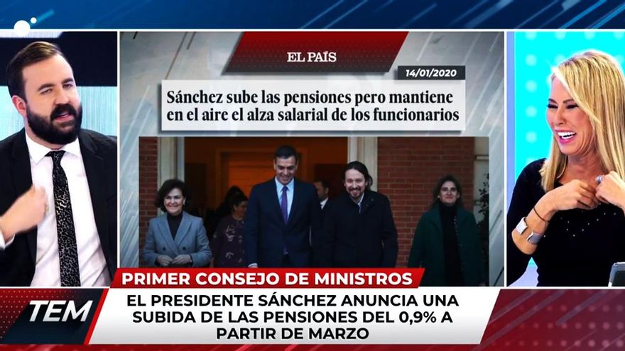 Antonio Castelo y Montse Suárez en 'Todo es mentira'