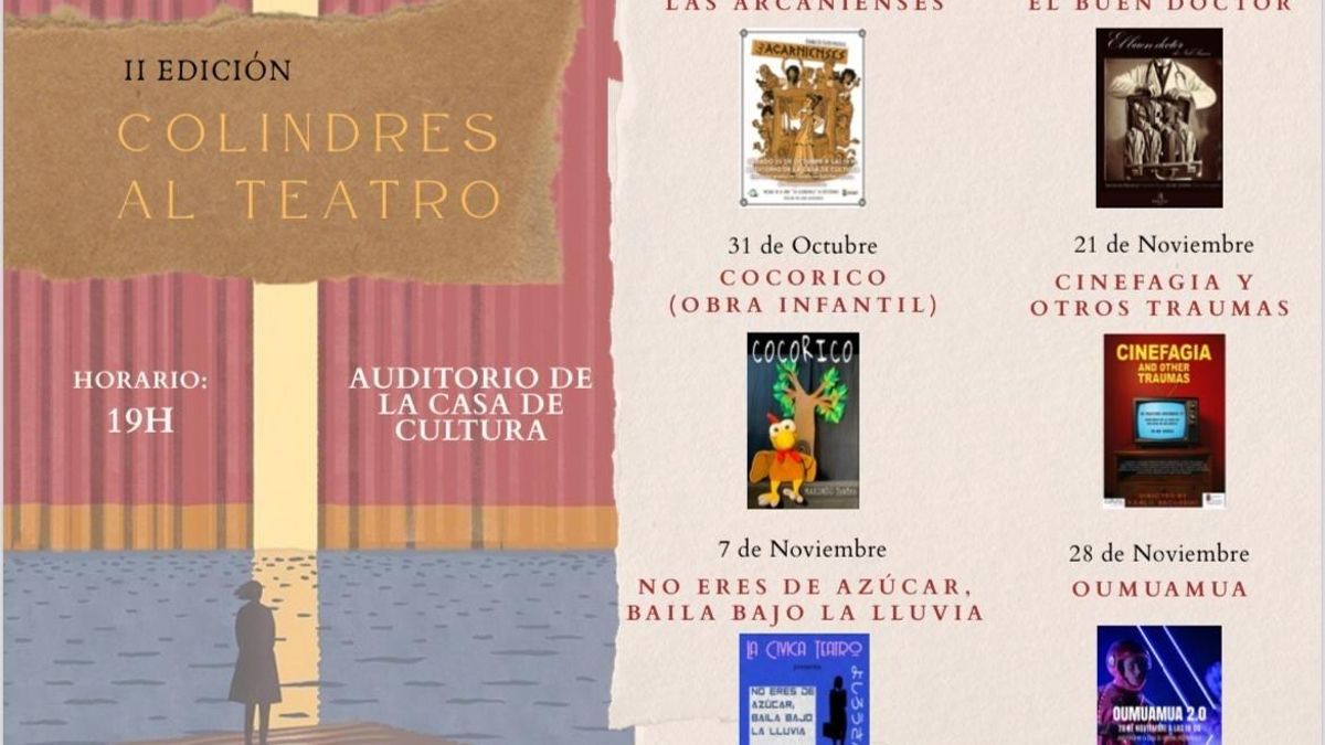 Colindres inicia la segunda edición de 'Colindres de Teatro' con un total de seis representaciones