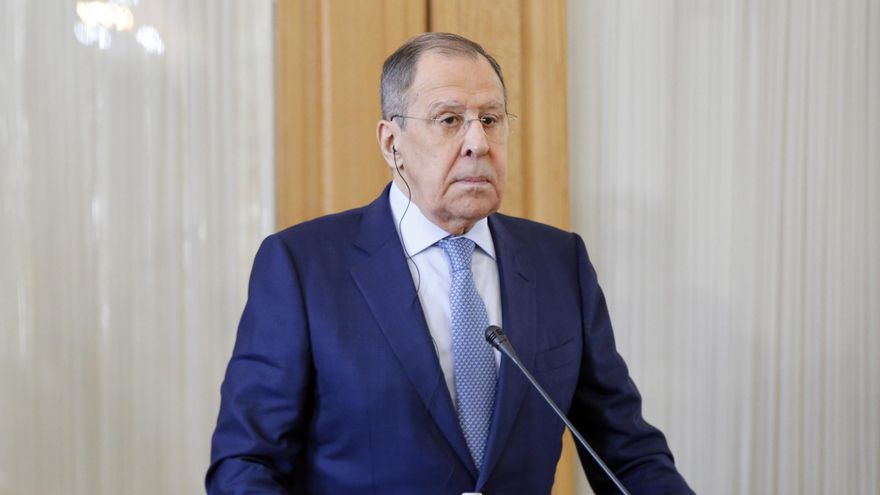 El ministro ruso de Asuntos Exteriores, Sergey Lavrov. EFE/EPA/ABEDIN TAHERKENAREH