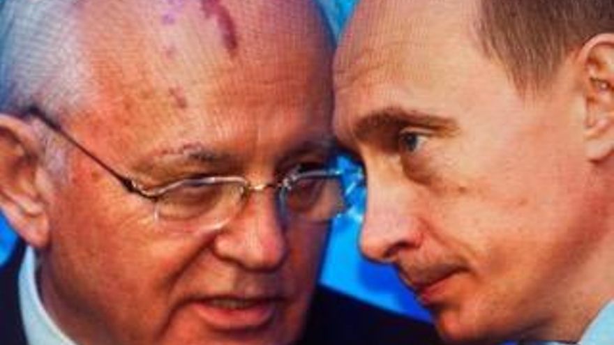 'Tète a Tète', Gorbachov y Putin