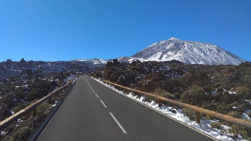Reabiertas las carreteras de acceso al Teide