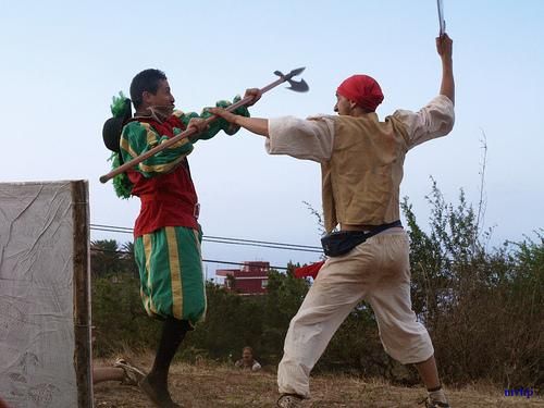 Representación de la Batalla de Lepanto, Barlovento. MVH