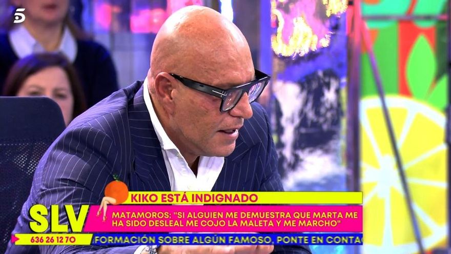 Kiko Matamoros insinúa posibles medidas contra 'Sálvame' por el "aquelarre" contra su pareja